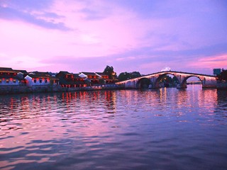 杭州运河夜游
