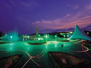 中心广场夜景