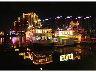 三亚湾夜景